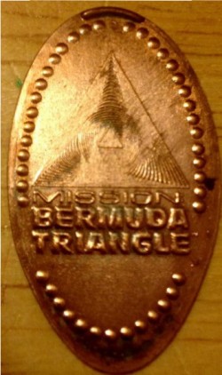 MIssion Bermuda Trianlge Squihed Penny