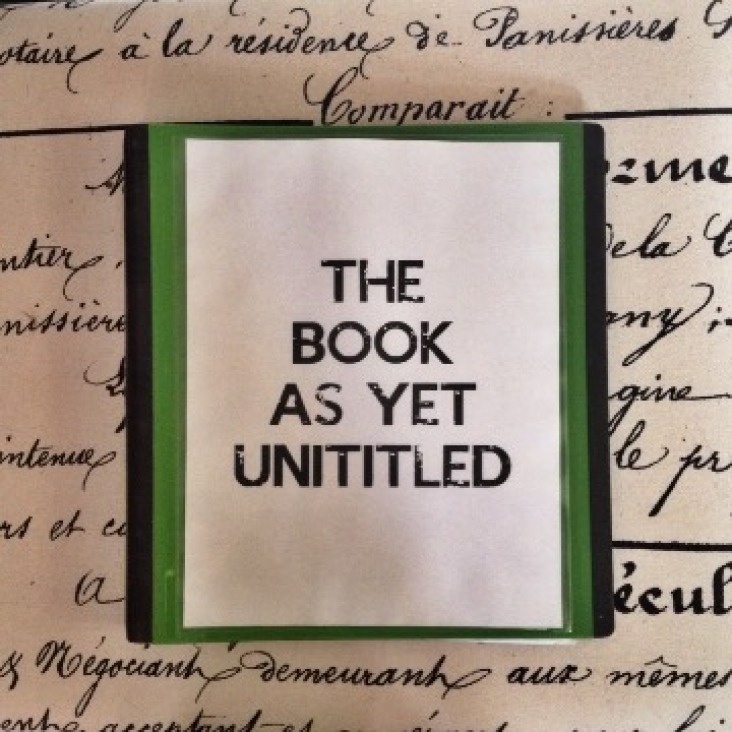 The Book As Yet Untitled