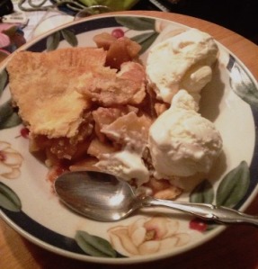 Apple Pie and Vanilla Ice Cream
