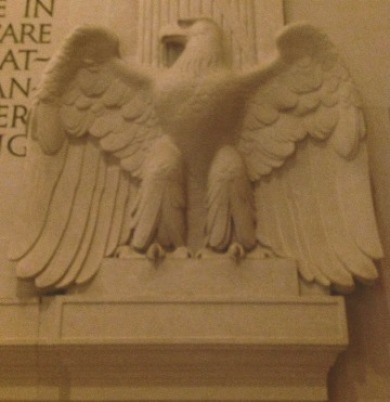 Lincoln Memorial Eagle
